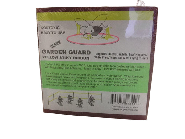 Garden Guard Yellow Stiky Ribbon |  sound-horticulture.myshopify.com