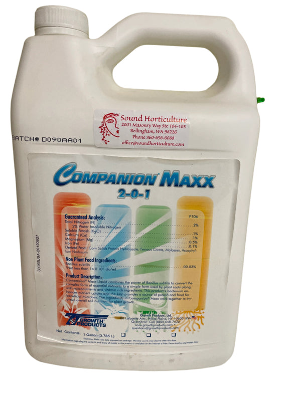 Companion MAXX Liquid 2-0-1 |  sound-horticulture.myshopify.com
