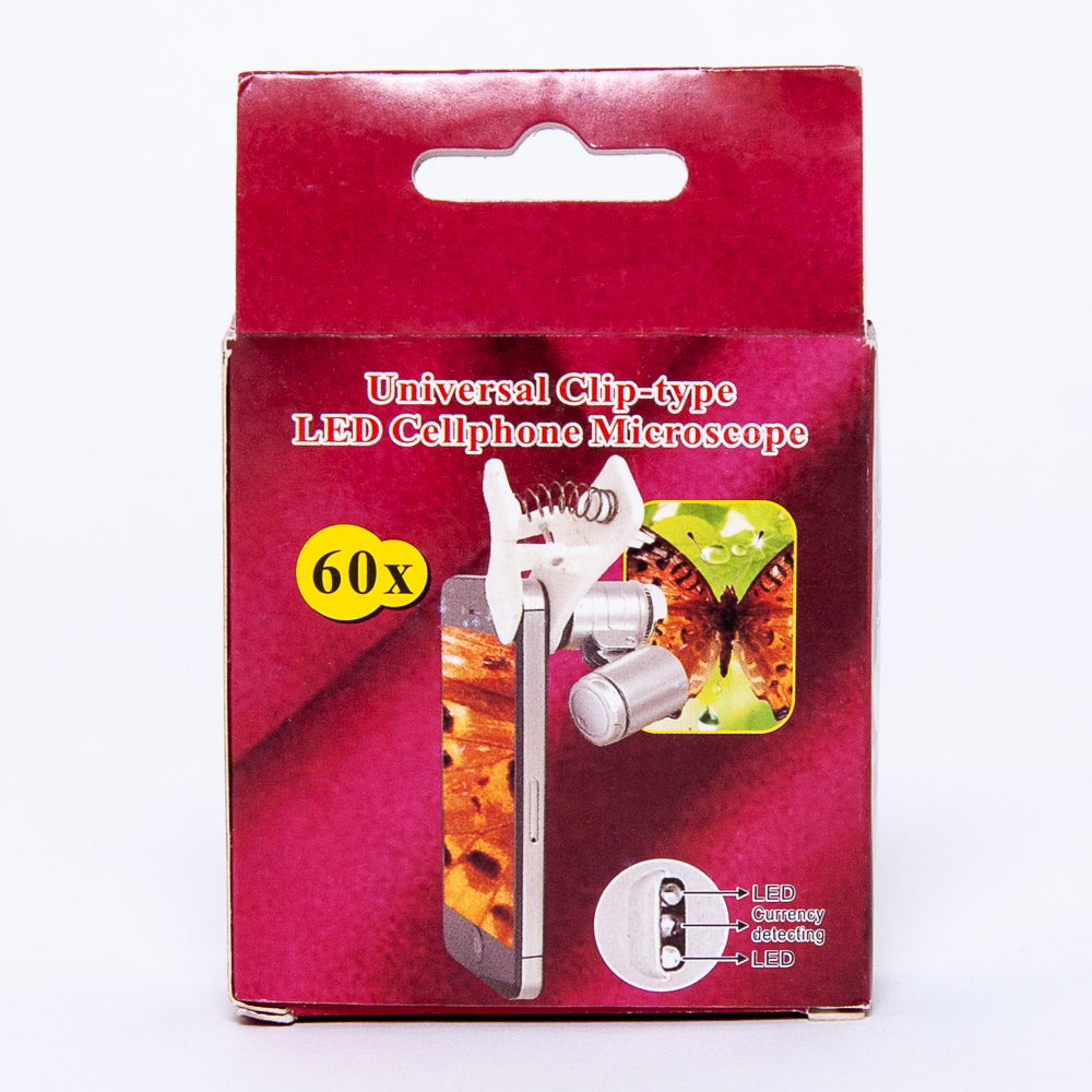 clip on microscope package