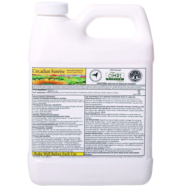 Circadian Sunrise 1 quart