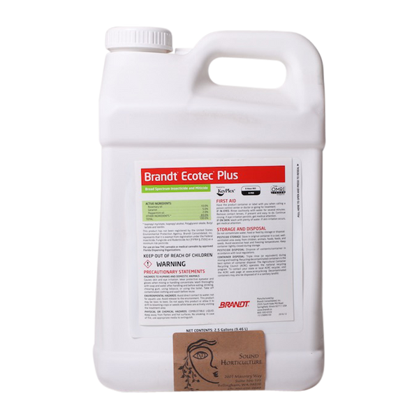 Ecotec Plus 2.5 gallon jug