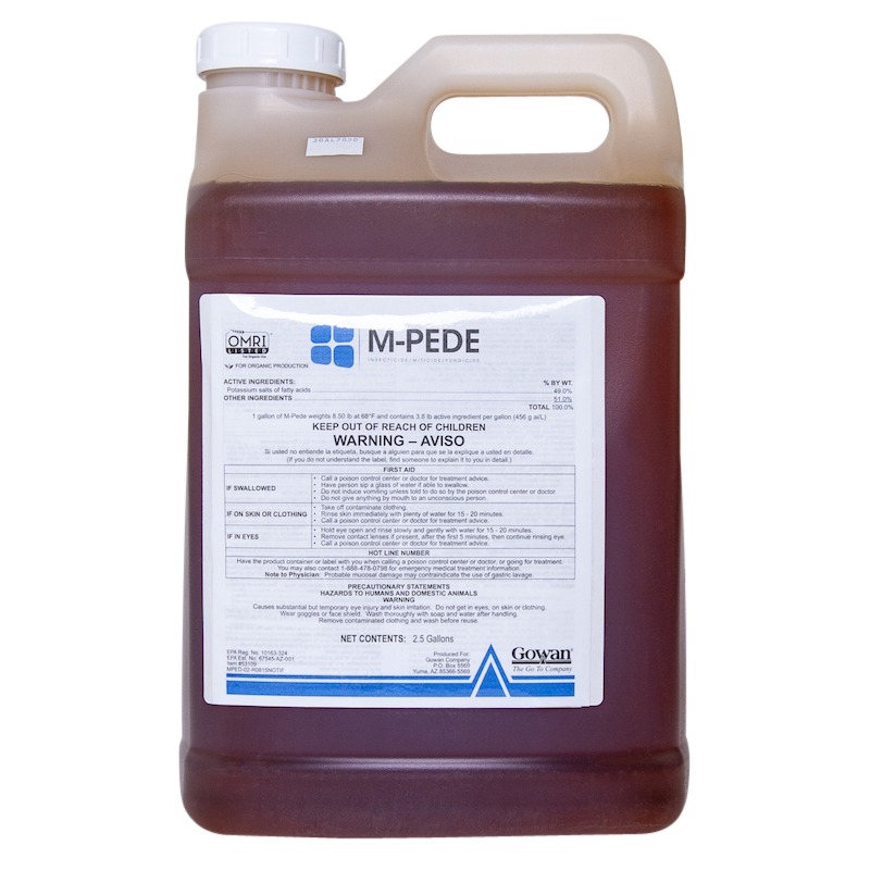 M-Pede 2.5 gallon container