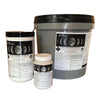 Three containers of 'All Phase' fungicide product on a wooden surface