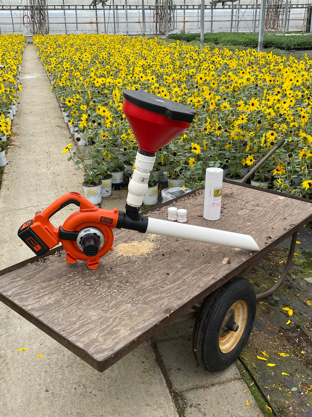 Mite Applicator Blower |  sound-horticulture.myshopify.com