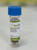 Clear container with blue cap labeled 'Aphilin' on a light background