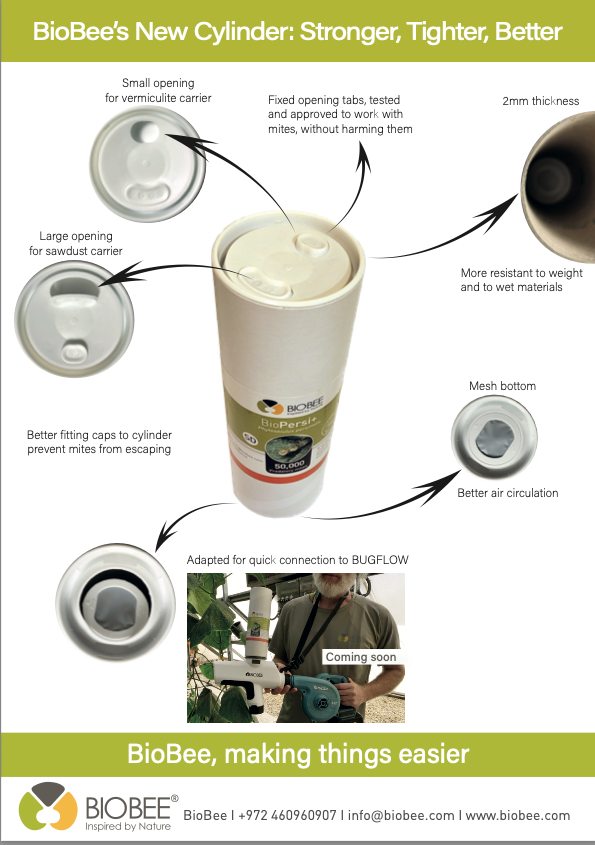 Biobee cylinder