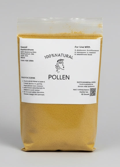 bag of pollen 
