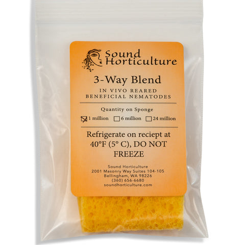 3 way blend nematode package 1 million