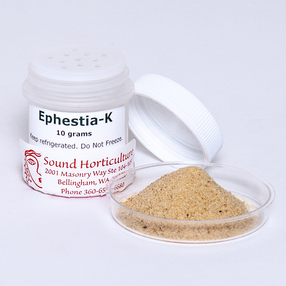 Efestia Inseto Ephestia Eggs- Supplemental food for beneficial insects– Sound Horticulture